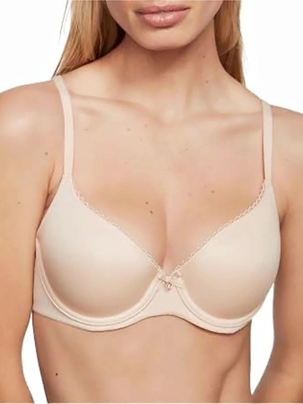 Victoria's Secret Body by Victoria Lined Demi Beige Underwire Bra 34C